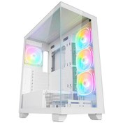Resim Rampage Hydra V1 White Type-C Argb Fan + Hub E-Atx Exclusive Gaming Kasa 