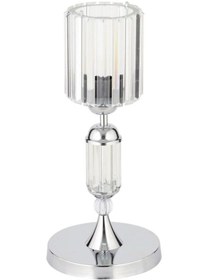 Resim İstanbul Avize Kristal Taşlı Gümüş Kasalı Y-15 Gümüş Taş Kafalı Abajur 