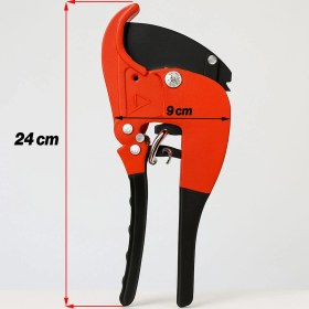 Resim Badem10 Boru Kesme Makası 42 mm Profesyonel Pvc Pprc Plastik Boru Kesici Dayanıklı Kesme Bıçak Aleti 