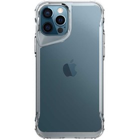 Resim Canpay Apple iPhone 12 Pro Uyumlu Kılıf Şeffaf I-Guard Koleksiyonu, Hard Ultra Protection Transparent 