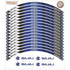 Resim Bajaj Pulsar Ns 200 Uyumlu Jant Şeridi 8 