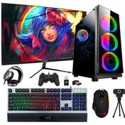 Resim Tx377 i5 3470 8 GB RAM 256 GB SSD 4 GB RX550 Ekran Kartı 23.6'' Oyun Bilgisayarı Turbox