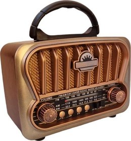 Resim Bluetoothlu Nostaljik Radyo Usb Mp3 Player RT 847 