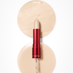 Resim TIRTIR - Glide & Hide Blurring Concealer (Gözenek Blurlayıcı ve Koyu Leke Örtücü Doğal Bitişli Çift Taraflı Kapatıcı) 8g (%40 İndirimli) - #4N 