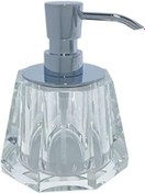 Resim System Kristal Sıvı Sabunluk Krom Renk 148x120x120 Mm 