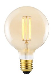 Resim Sylvania E27 7W - 55W G125 Rustik Led 2500K - Filamentli Led Ampul Sarı 