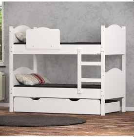 Resim Garaj Home Nefes Yavrulu 90x190 Ranza - Beyaz Diğer 