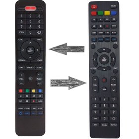 Resim FRANKEVER HIREMCO TURBO ARNIX FİBER TV UYDU KUMANDASI 