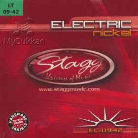 Resim Stagg EL-0942 Takım Tel Elektro Gitar Teli 009-042 