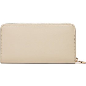 Resim Tommy Hilfiger Kadın Krem Cüzdan Aw0aw17482-acı Krem 