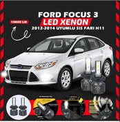 Resim Ford Focus 3 2012-2014 Sis Farı Uyumlu Şimşek Etkilii Led Xenon Premium Series H11 