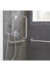 Resim Grohe Essentials New Banyo Tutamağı, Krom, 40421001 Gri 