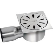 Resim Creavit Fs115 Komple Paslanmaz Yer Sifonu / Süzgeç 10x10 Q50 Mm 