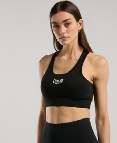 Resim Ever Essentials Siyah Kadın Pamuk Sporcu Sütyeni - Siyah / XL 