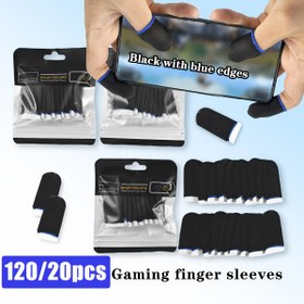 Resim 120/20 adet Oyun Parmağı Kılıfı, Elinizi Kırılma, Ter Sallanma ve Ekranla Aşırı Kontaktdan Koruyan Tasarımlar. Yüksek Kaliteli Karbon Fiberden Yapılmış, E-Spor Oyunları İçin Mükemmel, Size Benzersiz Bir Oyun Deneyimi Sağlar. 