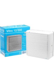 Resim Elıcent Vitro 12/300 Cam ve Duvar Tipi Aksiyal Fan (Hız Anahtarı Dahil) 