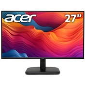 Resim Acer EK271Gbi 27 (69cm) Full HD Kenar Çerçevesiz IPS 120Hz 1ms 250nits HDMI VGA 100x100 VESA FreeSync UM.HE1EE.G01 Siyah Monitör 
