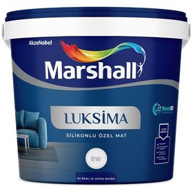Resim Marshall Luksima Yıkınabilir Silikonlu Özel Mat İç Cephe Boyası 15 Lt 15 LT 