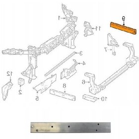 Resim Mercedes B Serisi W246a Serisi W176 Ön Panel Braketi Alüminyum Sol 2013 Sonrası Uyumlu 