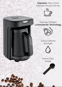 Resim Fakir Base Türk Kahve Makinesi Gri 
