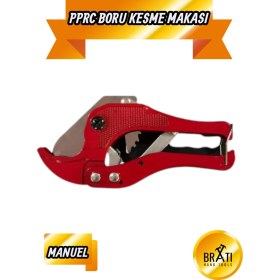 Resim BRATİ HAND TOOLS Pprc Plastik Boru Kesme Makası Manuel 16X40-42MM 