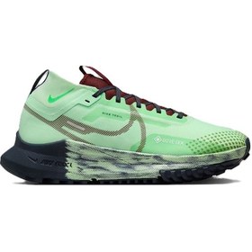 Resim Nike React Pegasus Trail 4 Goretex Su Geçirmez Reflektörlü Yürüyüş Koşu Ayakkabısı Yeşil-lacivert Yeşil - Lacivert 