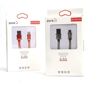 Resim Mobilefix Siyah-gold Poro Micro Usb Kablo 1m 