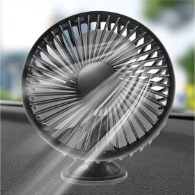 Resim Ally Araç Tır Kamyon Uyumlu Vantuzlu Vantilatör Fan Soğutucu 12V-24V 