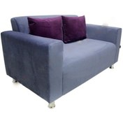 Resim Koltukstilim H-101 Mn İkili Ofis Kanepesi Mavi 