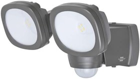 Resim Brennenstuhl Pilli LED Spot Lamba LUFOS / Kablosuz LED Dış Mekan Spotu Pilli ve Hareket Sensörlü, 8 Adet LED Lamba, 2 x 240 Lümen, Dış Mekan için 