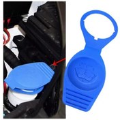Resim 1x Vw Amarok Beetle Vento Bora Jetta Caddy Eos Fox Golf 3 4 5 6 7 Ön Cam Yıkama Rezervuarı Sıvı Kapağı Tank Şişe Kapağı 