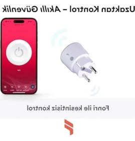 Resim Die Grup Wi-Fi Akıllı Priz, 3'lü Set, 16A Güç Kapasitesi 