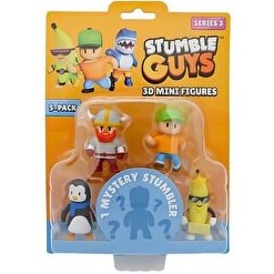 Resim Stumble Guys 5'li Mini Figür Seti 2 S3 40025 