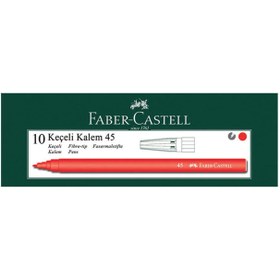 Resim Faber Castell Kırmızı Keçeli Kalem (52-5061155003) 
