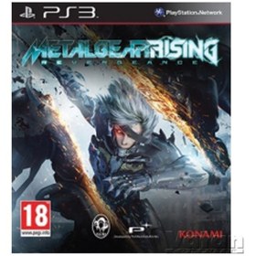 Resim Konami Ps3 Metalgear Rising Revegeange-orjinal Oyun-sıfır Jelatin 