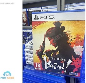 Resim LIKE A DRAGON ISHIN PS5 SIFIR OYUN POLY GAME AVCILAR 