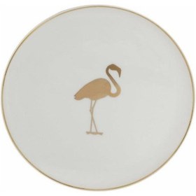 Resim Porland Exotic Desen10 Düz Tabak 18cm 