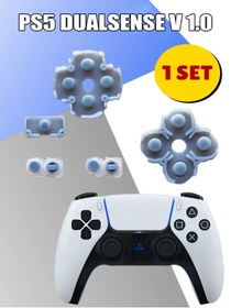 Resim Ps5 İç Lastik V1 Silikon İletken PS5 Dualsense Versiyon 1 Tamir Yedek Parça 