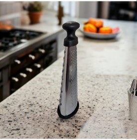 Resim 24 Cm Çift Taraflı Kule Çelik Rende El Rendesi Çift Taraflı Mini Gözenekli Fonksiyonel Mutfak Rendesi 