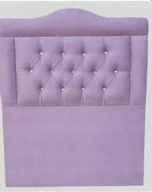 Resim Bengi Ticaret Dk El Yapımı Tay Tüyü Kumaş Tek Kişilik Başlık Açık Mor 90 