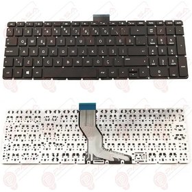 Resim HP Uyumlu Pavilion 15-AW006NT, 15-AW007NT, 15-AW008NT Klavye Tuş Takımı Tuş Seti Siyah Türkçe 