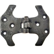 Resim HAYAT STORE Antika Tarz Dekoratif Pirinç Fit Menteşe - 67 Mm, Oksit ( Lisinya ) 