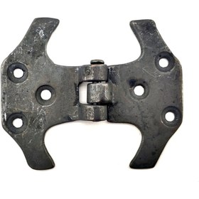 Resim HAYAT STORE Antika Tarz Dekoratif Pirinç Fit Menteşe - 67 Mm, Oksit ( Lisinya ) 