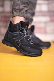 Resim Riccon Unisex 3D Rubber Trekhakiking Bot 00128055 Siyah Siyah - Siyah Siyah / 4 