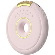 Resim Yaozixa Pembe Mini Uyku Cihazı: Bt 5.0 Hoparlör + 7 Renkli Beyaz Gürültü, 15-30-60 Dakika Zamanlayıcı Ve Ses Regülatörü 