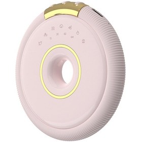 Resim Yaozixa Pembe Mini Uyku Cihazı: Bt 5.0 Hoparlör + 7 Renkli Beyaz Gürültü, 15-30-60 Dakika Zamanlayıcı Ve Ses Regülatörü 