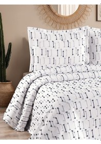 Resim Luna 3 Parça Çift Kişilik Pike Takımı Lacivert 230 X 240 Cm Lacivert 