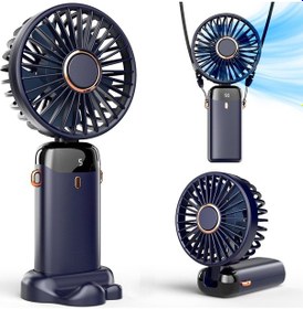 Resim Jialan Taşınabilir El Vantilatörü, Pille Çalışan Fan, Tabanlı, 8 