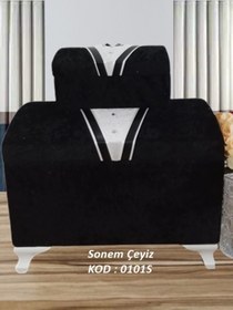 Resim Sandık Dünyası Söz Nişan Bohça Gelin Damat Çeyiz Sandığı 2li 0101s 