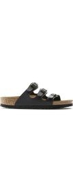 Resim Birkenstock Florida Bf Hakiki Deri Üç Tokalı Terlik 